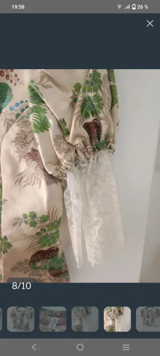 Corpiño Festera Beige y Verde