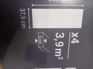 Panel PVC Artens Alveolar 3,9m²