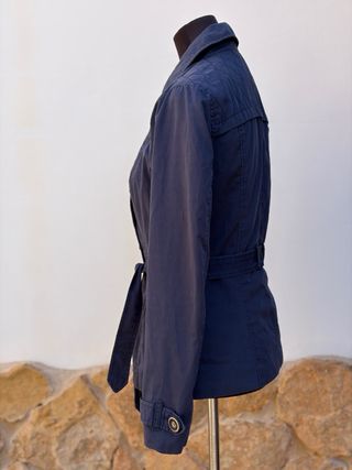 Gabardina ONLY azul