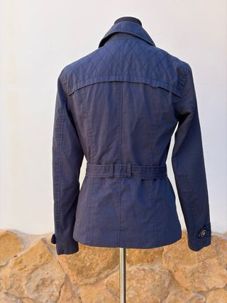 Gabardina ONLY azul