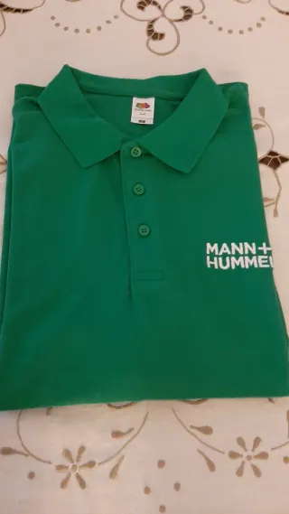 Polo Mann-Hummel Manga Corta Verde