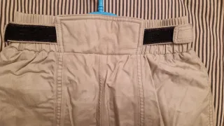 Pantaloncini da sci beige