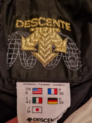 Pantaloncini da sci beige