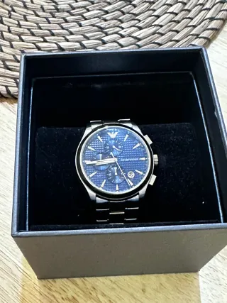 Reloj Emporio Armani AR11579 Azul/Dorado