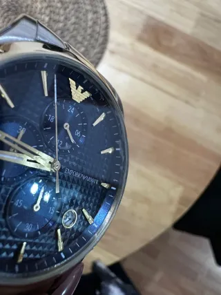 Reloj Emporio Armani AR11579 Azul/Dorado