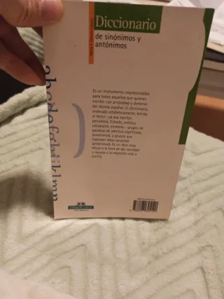 Diccionario de sinónimos y antónimos (Manuales ...