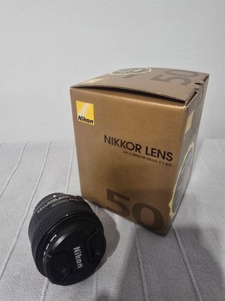 Objetivo Nikon AF-S NIKKOR 50mm f/1.8G
