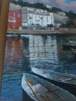 Quadro Antonio Patrisi Angolo di Posillipo