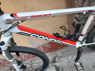 Bicicleta MTB CONOR 8500 Blanca/Roja