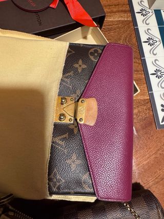 Billetera monedero pallas louis vuitton