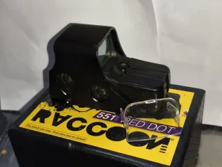 Visor Holográfico Raccoon 551 Airsoft