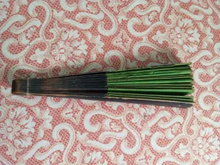 Abanicos antiguos pintados a mano