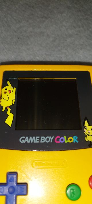 Nintendo Game Boy Color Pikachu Amarillo
