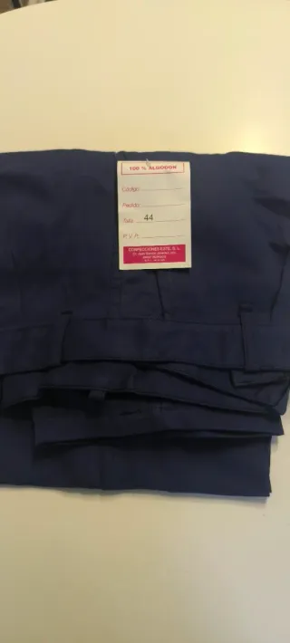 6 Pantalones de trabajo CONFECCIONES ESTE Talla 44