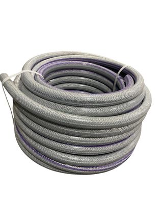 Mangueira Jardim cinzento/prateado translúcido.