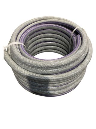 Mangueira Jardim cinzento/prateado translúcido.