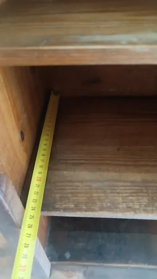 Armario pequeño madera taller