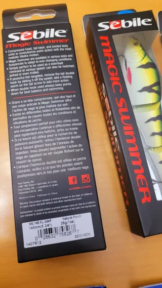 Lote 8 swimbaits nuevos