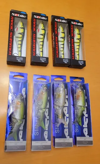 Lote 8 swimbaits nuevos