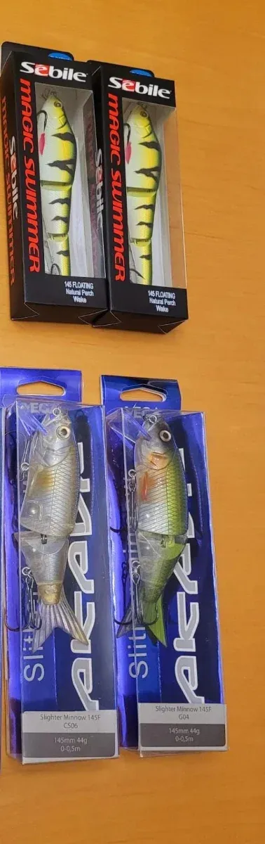 4 swimbaits nuevos