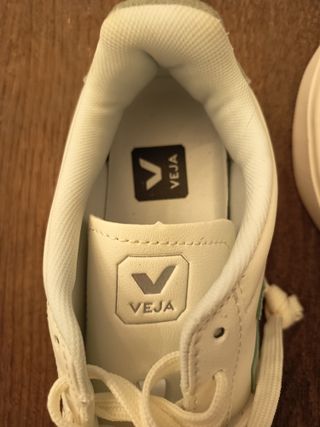 VEJA Campo Leather White Matcha Zapatillas