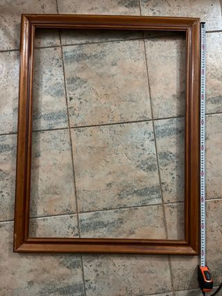 Marco de madera 90x68cm