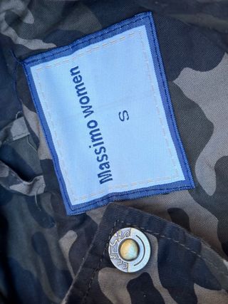 Gabardina militar camuflaje