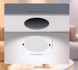 Foco LED Empotrable 12W 6500K