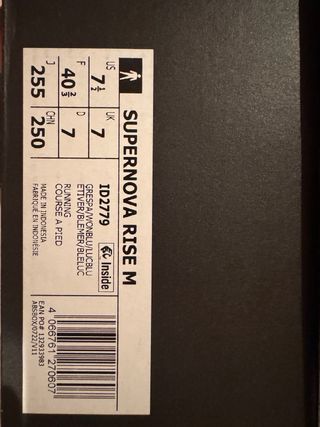 Zapatillas running Adidas asfalto