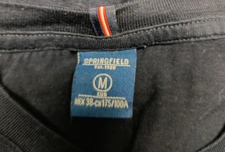 Camiseta Hombre Retro 90s Springfield Talla M