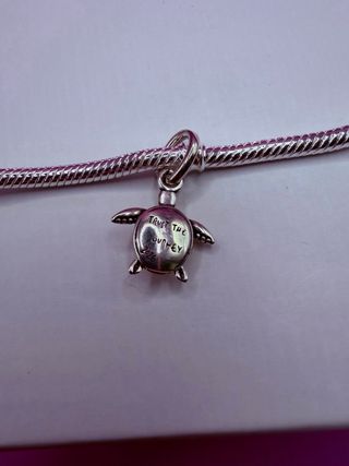 Charm Tortuga Marina Rosa club 2026 ALE s925
