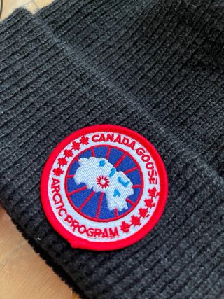 Gorro Canada Goose Negro Lana
