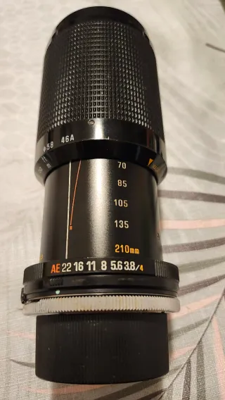 Objetivo Tamron 70-210mm 1:3.8-4