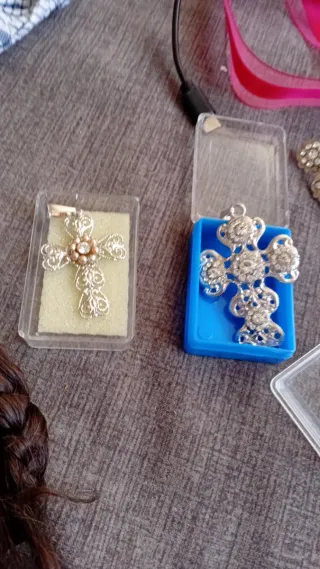 Colgante Cruz Plata Carmelo García