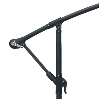 SOMBRILLA OAHU EXCENTRICA 3M ROJA