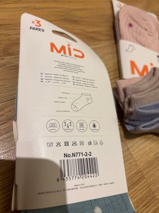 12 pares calcetines mujer t.35-40