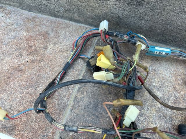 Cableado Yamaha SR 250 instalación