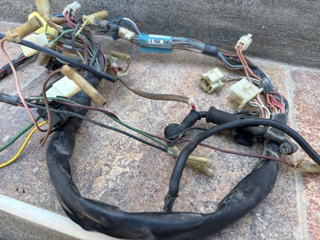 Cableado Yamaha SR 250 instalación