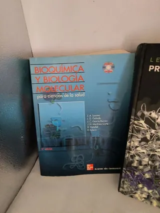 Libros de Bioquímica desde 10€ unidad