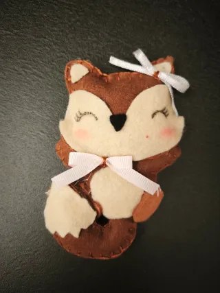 Decorazione Volpe Fatta a Mano