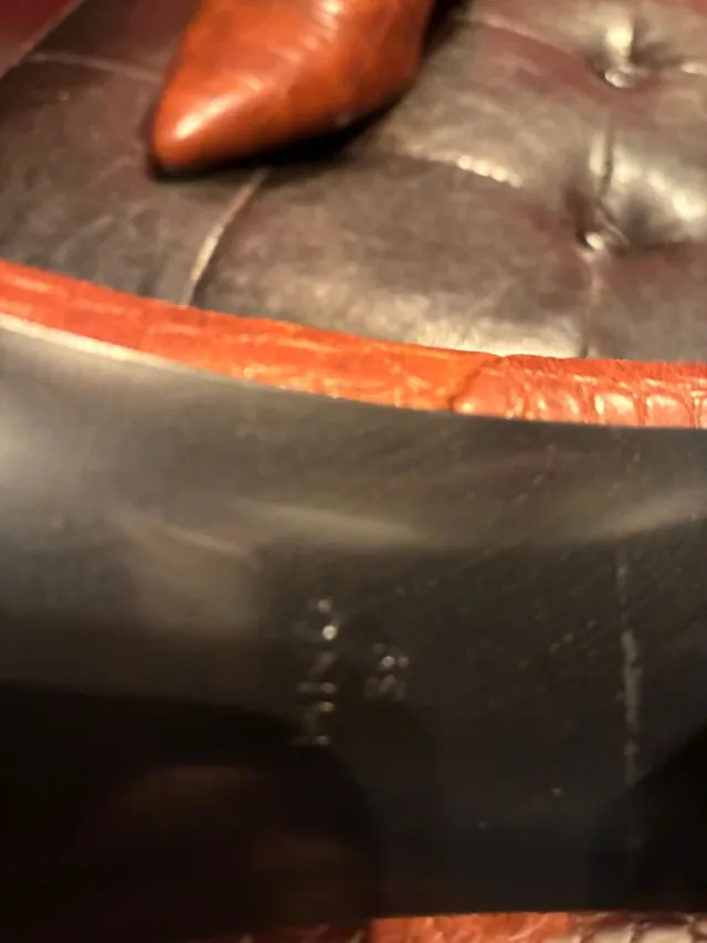 Botas Mango efecto piel cocodrilo