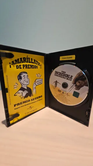 DVD El Increíble Hombre Menguante