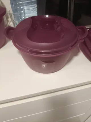 Juego Tupperware Morado