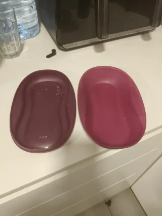 Juego Tupperware Morado