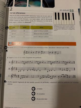 Libro Música ESO 1 Casals