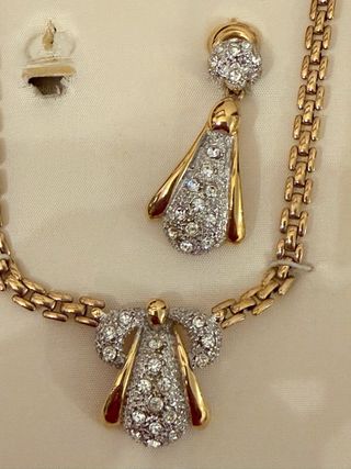 Conjunto Collar y Pendientes Joyeria marbella