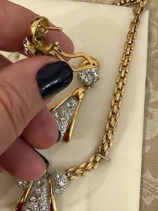 Conjunto Collar y Pendientes Joyeria marbella