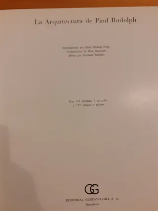 La Arquitectura de Paul Rudolph