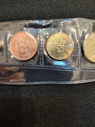 Tira de monedas Bulgaria 2026