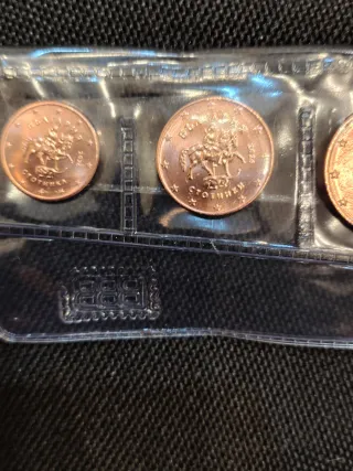 Tira de monedas Bulgaria 2026